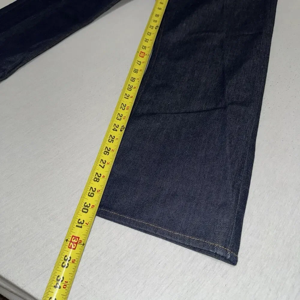 NEW Levi's 501 Original Shrink to Fit Jeans Blue Button Fly Straight Mens 40x30